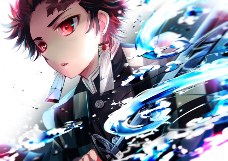 Клинок рассекающий демонов Танджиро демон