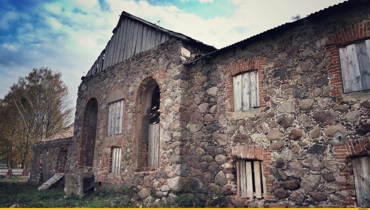 Закат в деревне Эстетика