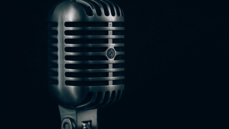 Ретро микрофон