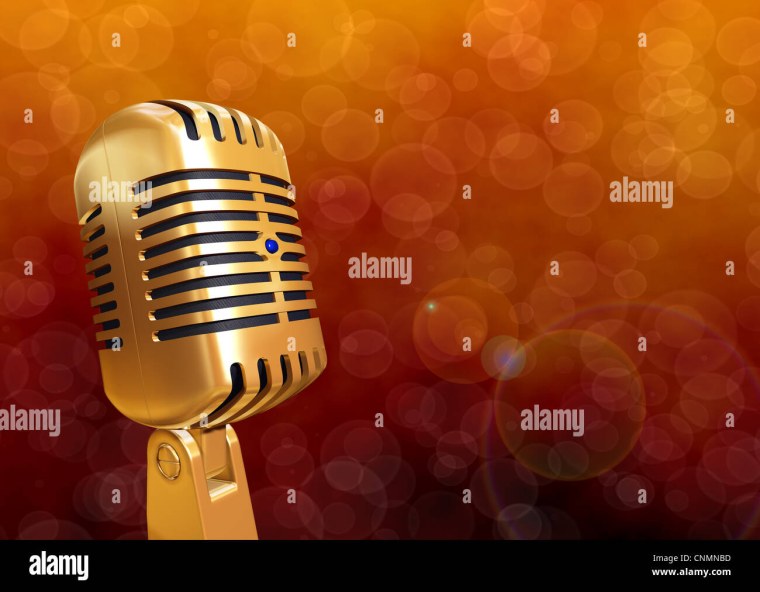 Микрофон красивый