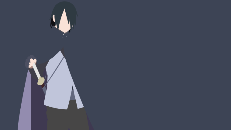 Саске Наруто минималист