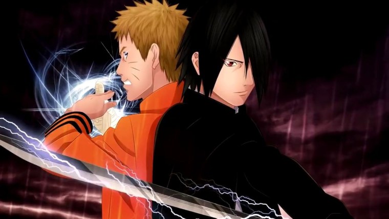 Наруто и Саске в Боруто