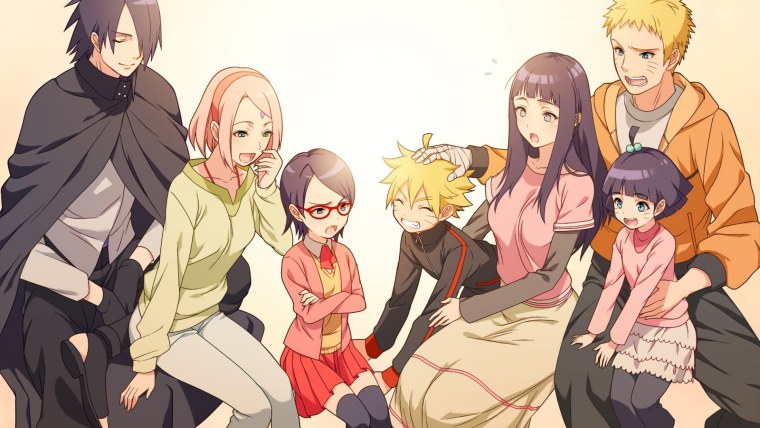 Саске Хината и Химавари