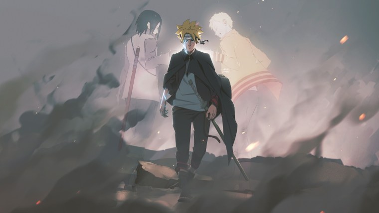 Амадо Боруто аниме