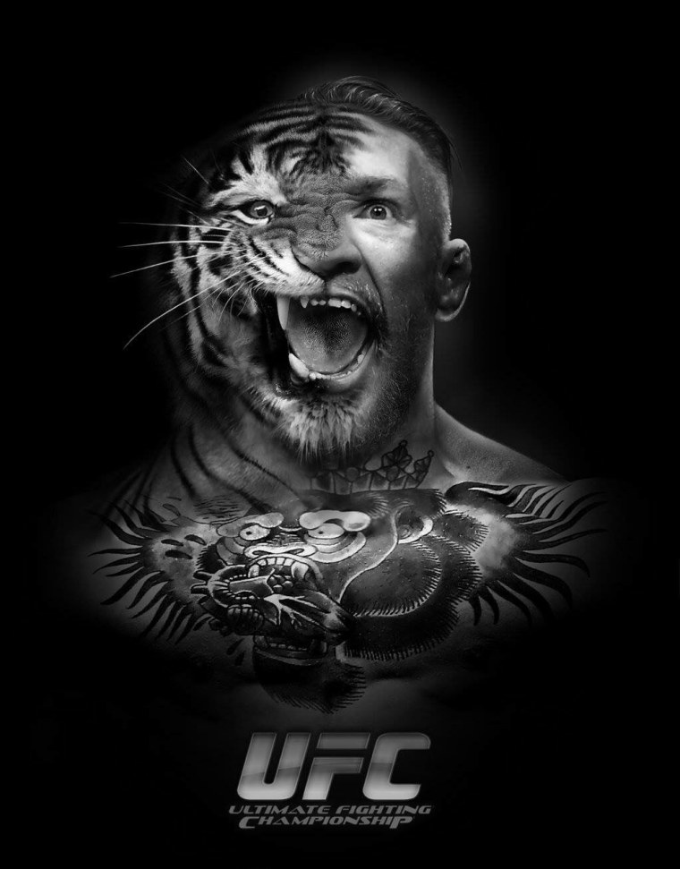 Конор МАКГРЕГОР С тигром