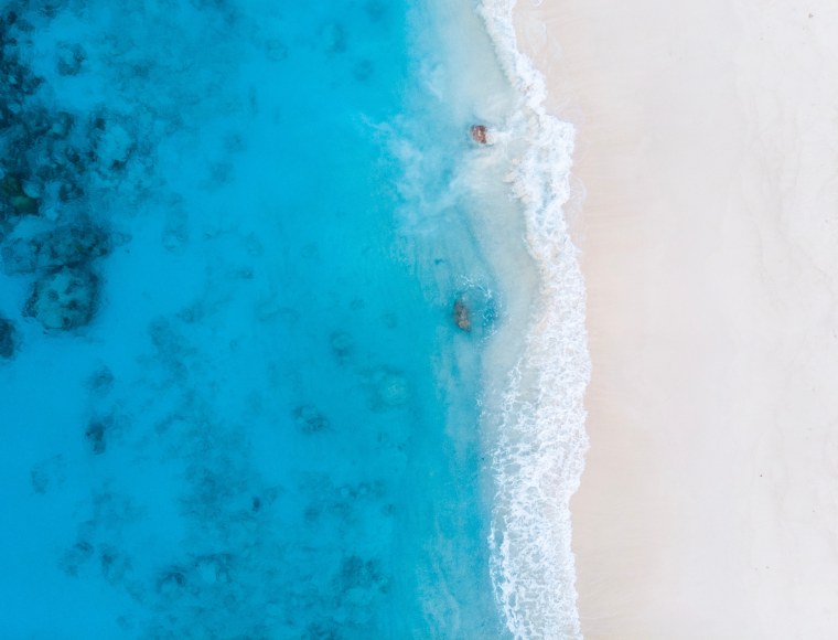 Пляж вид сверху