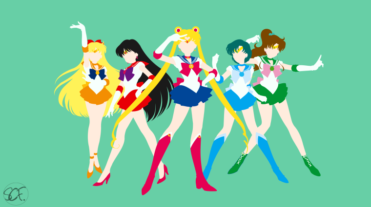 Обои на рабочий стол Sailor Moon