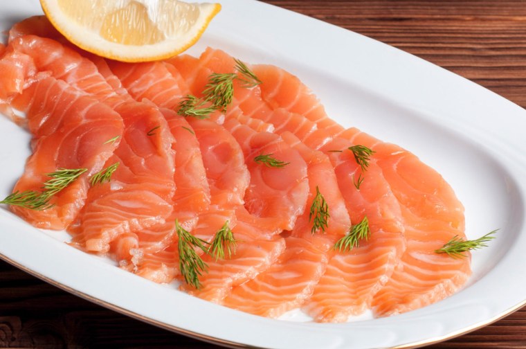 Семга нарезка