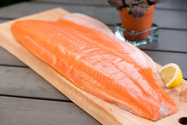 Форель чавыча слабосоленая