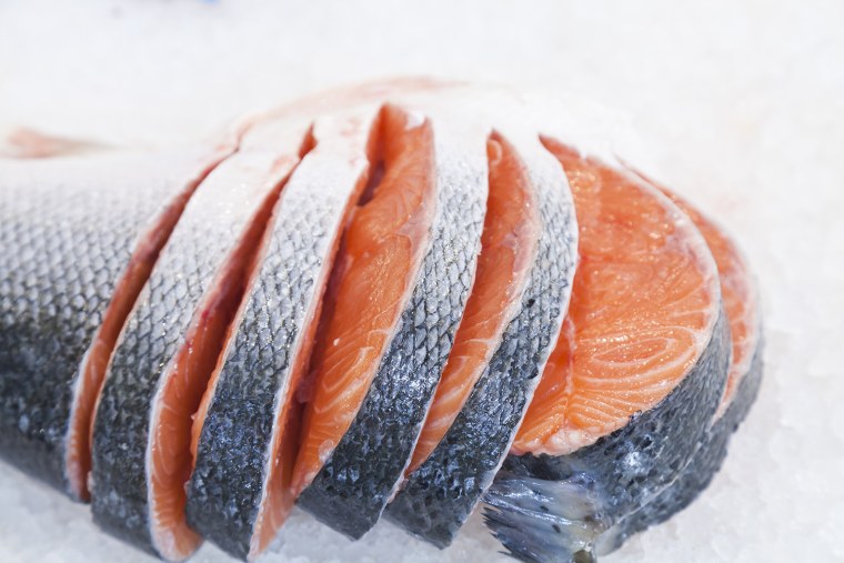 Фермерский лосось