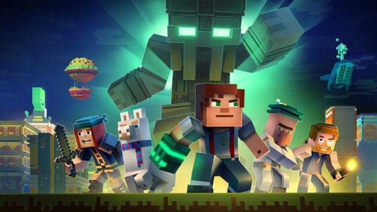 Minecraft story Mode 1 эпизод