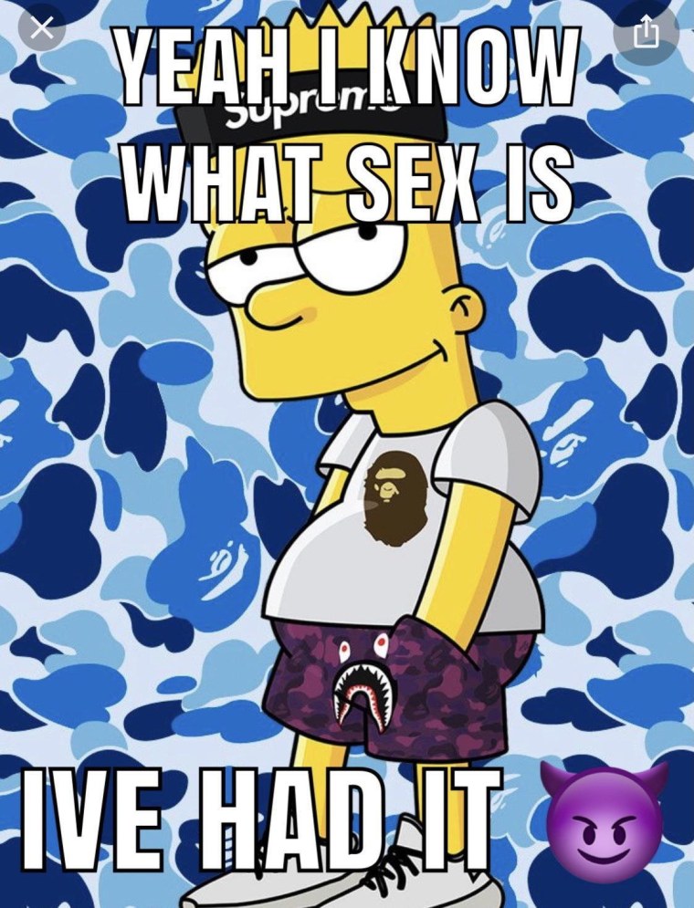 Барт симпсон в 18