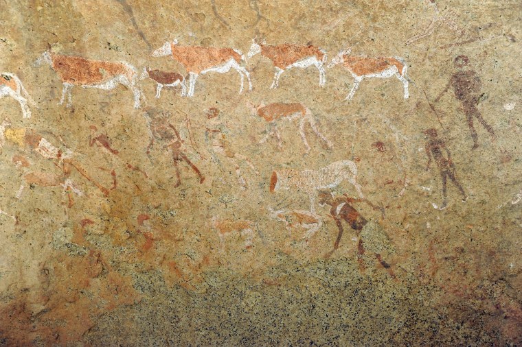 Фон для презентации первобытные люди