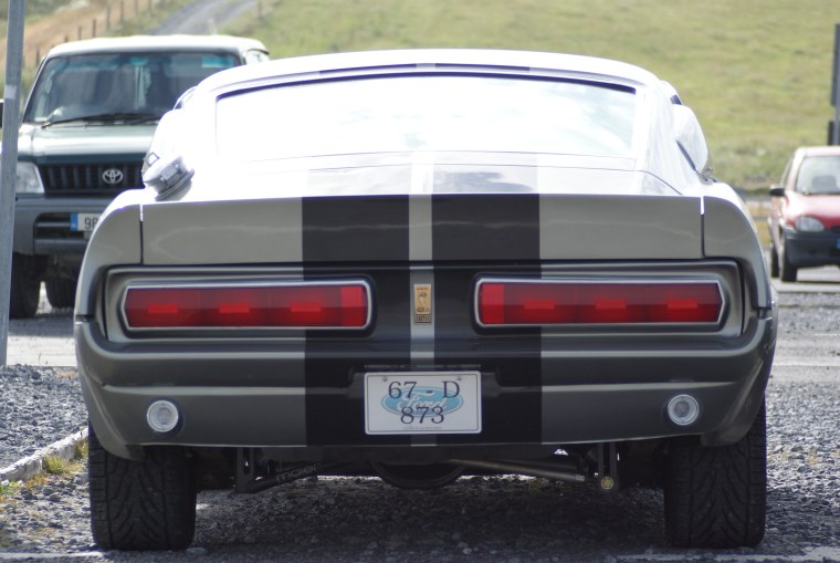 Ford Mustang 1969 красный