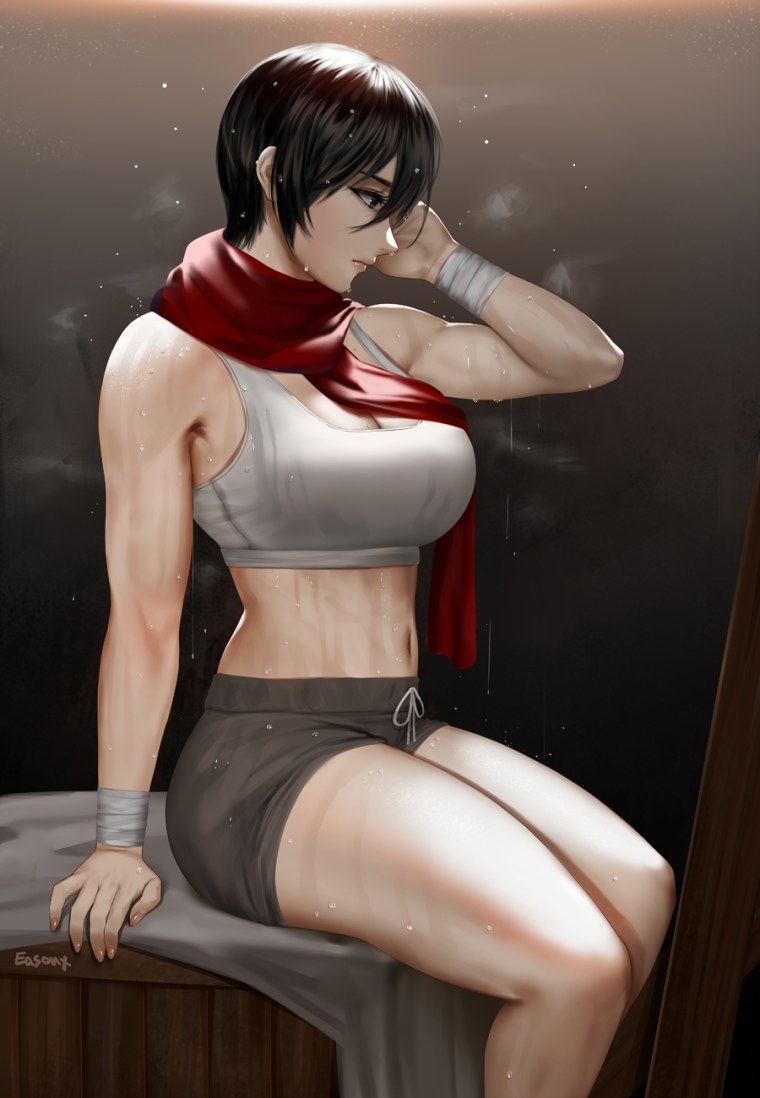 Микаса Аккерман +18