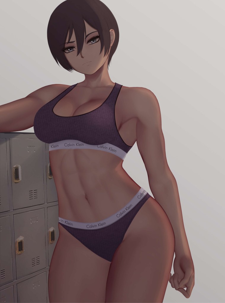 Микаса Аккерман muscle