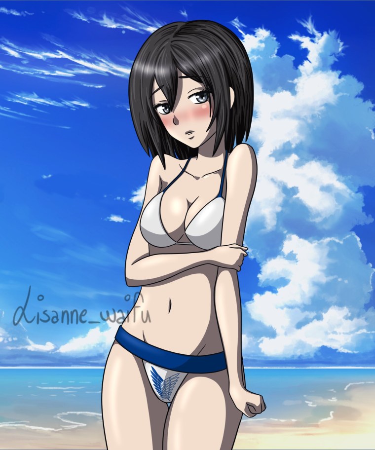 Микаса и Эрен Хендай