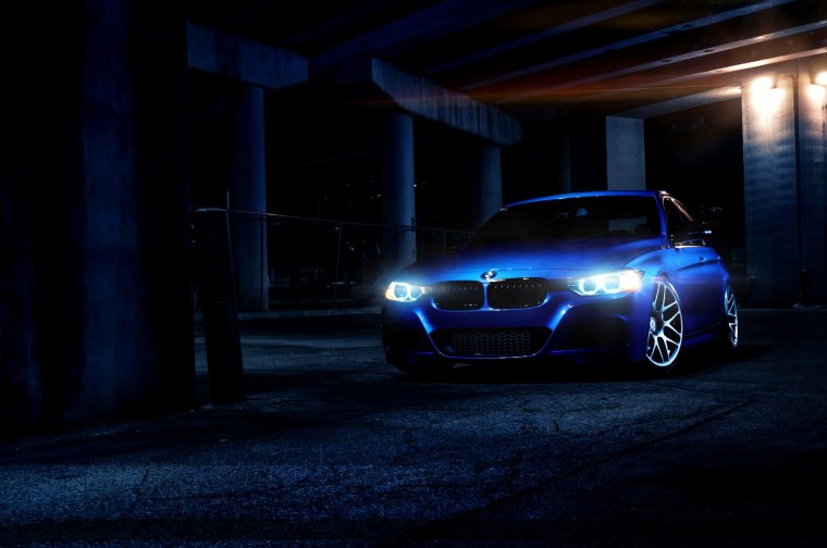 BMW m3 в темноте