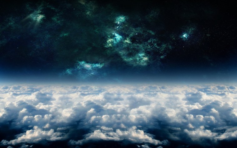 Космос облака