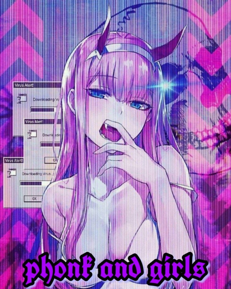 Ахегао Zero two