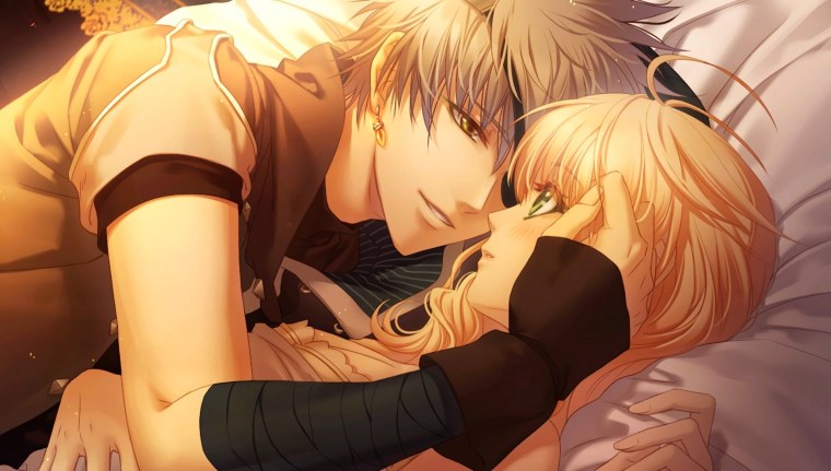 Аниме амнезия поцелуй