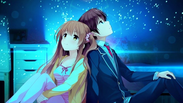 Аниме арты любовь