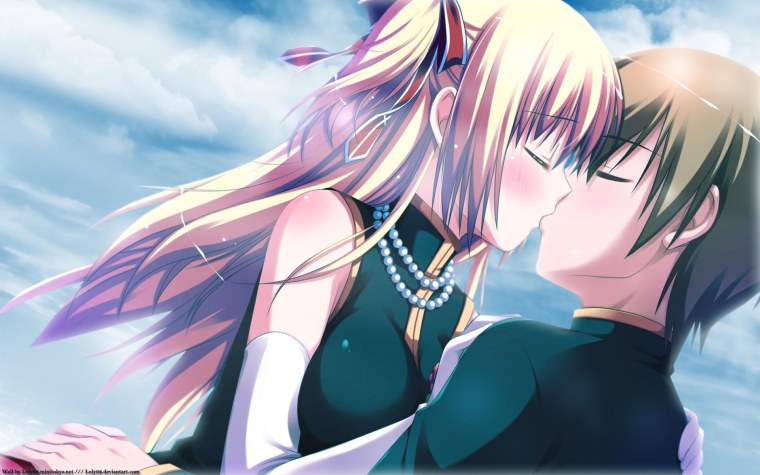 Аниме Легенда дуо поцелуи