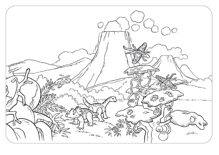 Раскраска природа