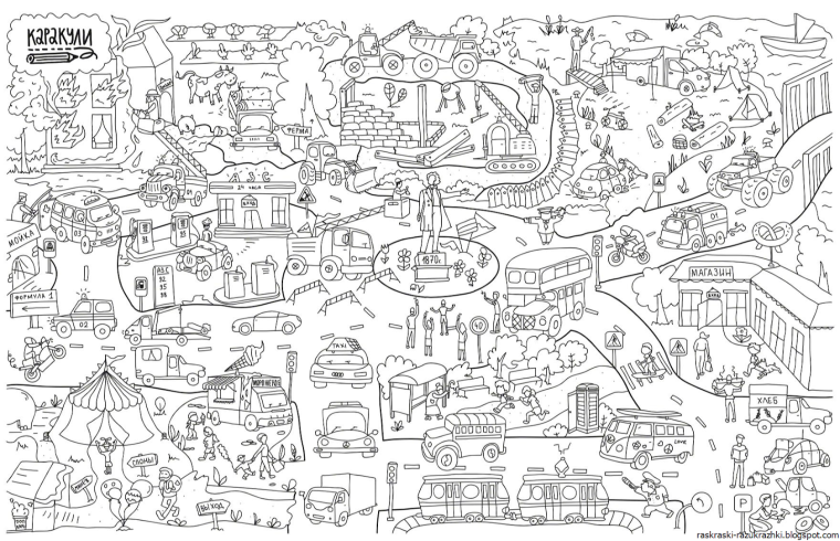 Раскраски для взрослых часы