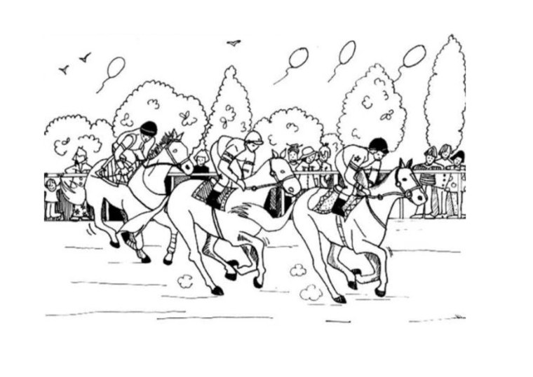 Раскраска природа море