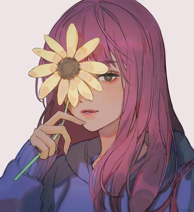 Арты девушек Эстетика