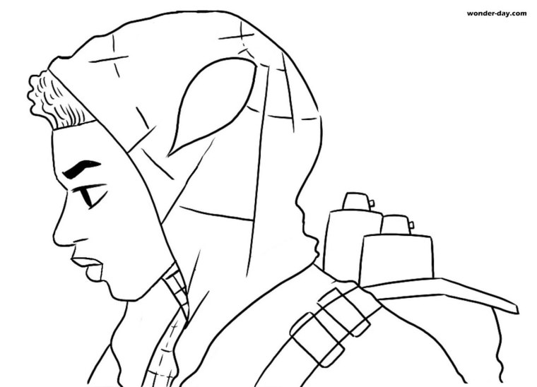 Раскраска Майлз морале