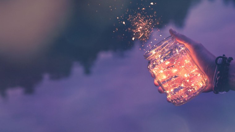 Обои на ноутбук фонарики