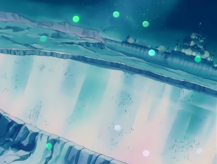 Каток из аниме без людей