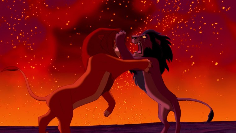 Король Лев 1994 Симба и шрам