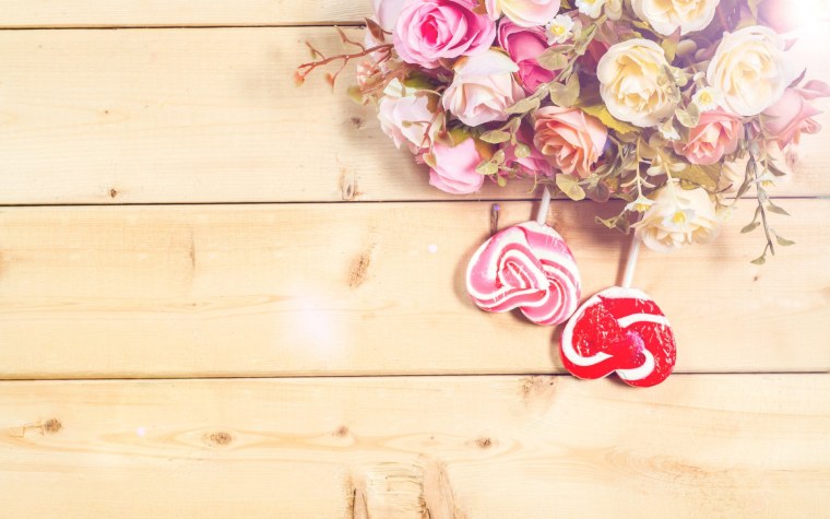 Деревянный фон для открытки