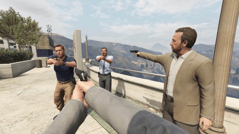 Grand Theft auto 5 от первого лица