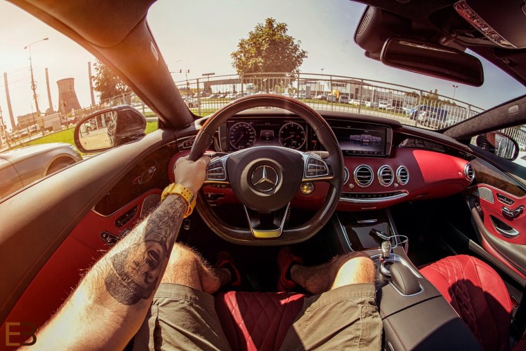 За рулем Феррари