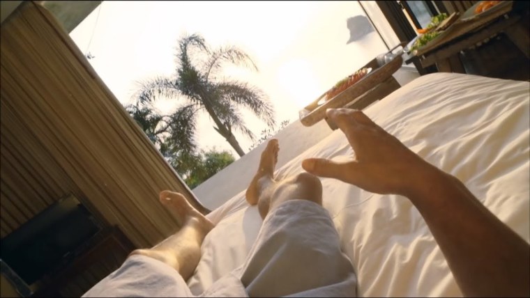 Кровать от первого лица