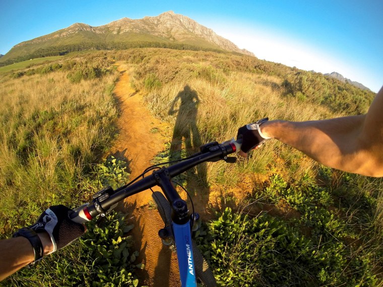 Велосипед от первого лица