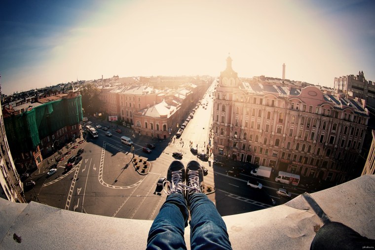 Крыша от первого лица