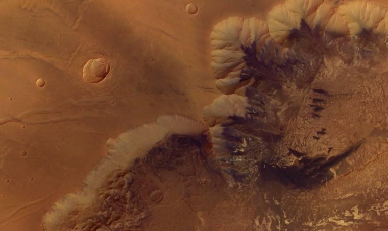 Гора Олимп на Марсе