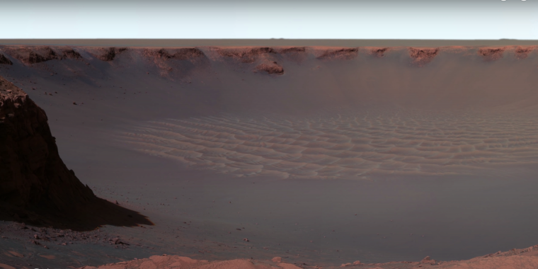 Озера Феникс (плато солнца) Марс