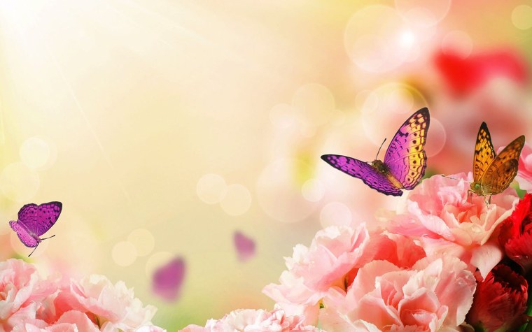 Фон цветочный нежный