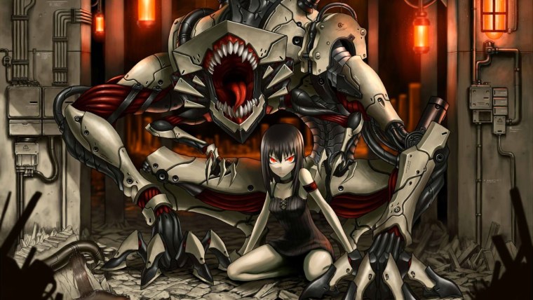 Аниме монстры роботы