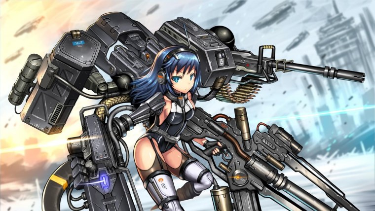 ЭКЗОКОСТЮМ меха аниме