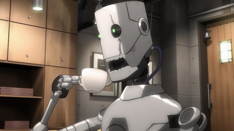 Аниме про больших роботов