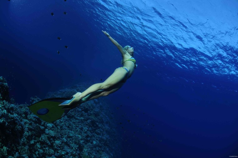 Джессика Райт фридайвинг