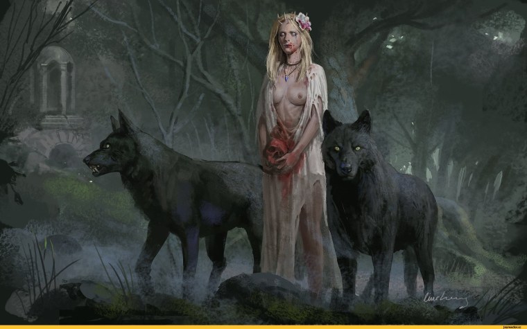 Ведьма и оборотень