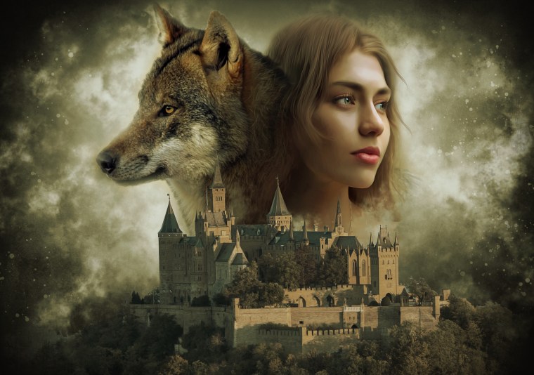 Девушка с волком мистика